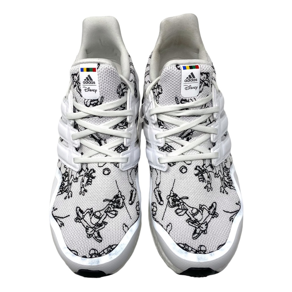 ADIDAS Ultraboost DNA x Disney Sneaker Youth Size 7, Women’s Size 8 in White - Picture 3 of 13
